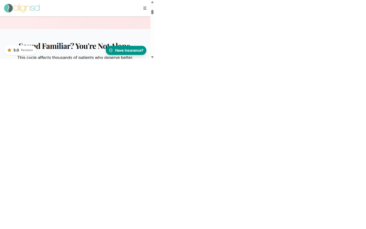 AlignSD multi-step form triggering email automation